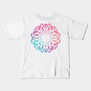 mandala Clamber Paint Kids T-Shirt